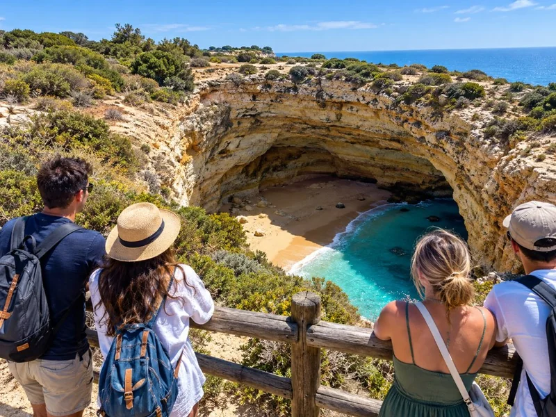 Depuis Faro : Benagil vu d'en haut, Marinha et Algar Seco