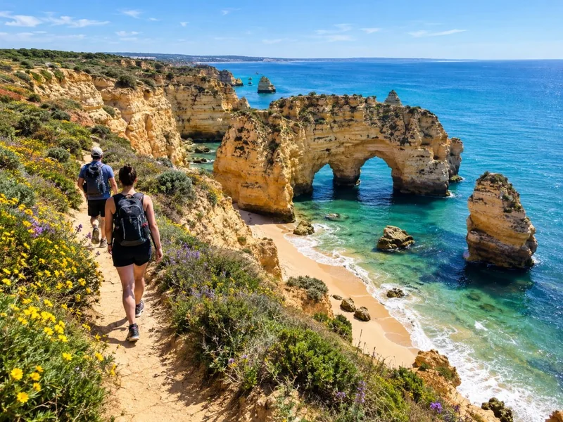 Randonnée des Sept Vallées Suspendues au départ de Praia da Marinha